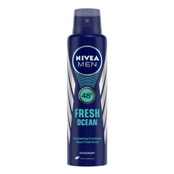 NIVEA MEN Deodorant, Fresh Ocean, 150ml